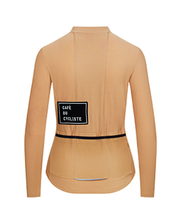 Café du Cycliste 車衣Audrey LS Beige長 女-淺裸