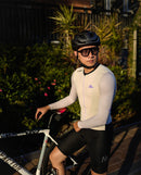 Café du Cycliste 車衣 Roxane LS Jersey Chalk 長袖 男款 石粉白