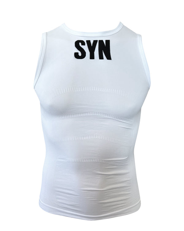 Biehler 無袖底衫 SYN Pro Sleeveless Baselayer 男款 白