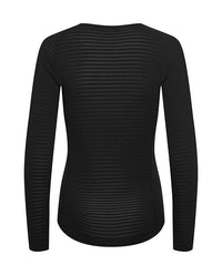 Café du Cycliste 底衫Coline LS Baselayer Black 長袖 女-黑