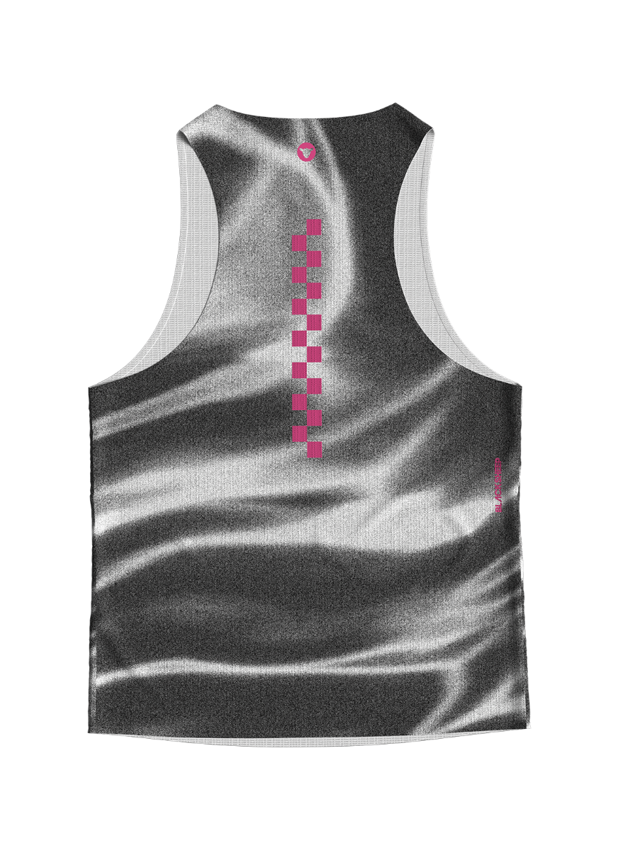 Black Sheep 運動衣 FlyMesh Singlet - Chrome Tide 跑衣背心 男款 黑白