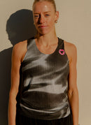 Black Sheep 運動衣 FlyMesh Singlet - Chrome Tide 跑衣背心 女款 黑白