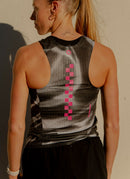 Black Sheep 運動衣 FlyMesh Singlet - Chrome Tide 跑衣背心 女款 黑白