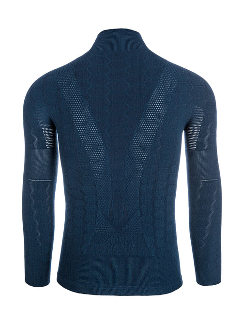 Q36.5 底衫BaseLayer 4 Plus Long Sleeve Navy Blue 長袖 男款 藍