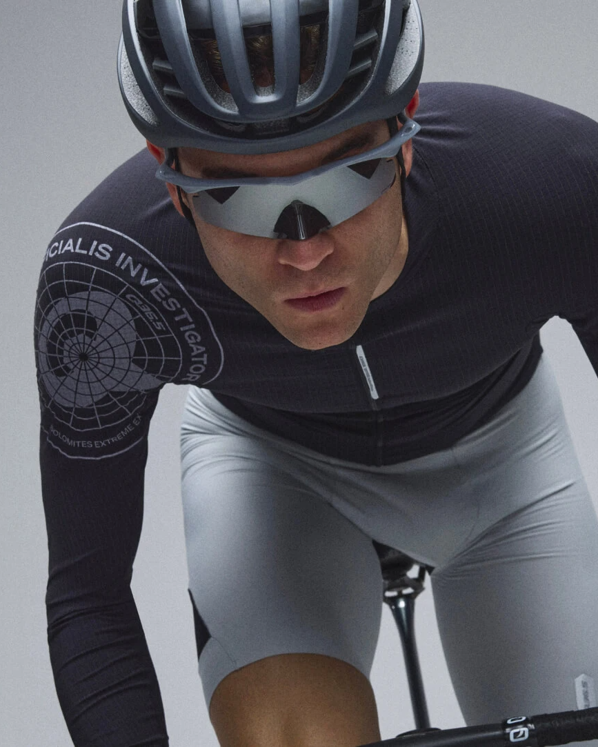 Q36.5 薄長袖車衣Dottore Pro Research Scientist LS Jersey Black 男款 黑