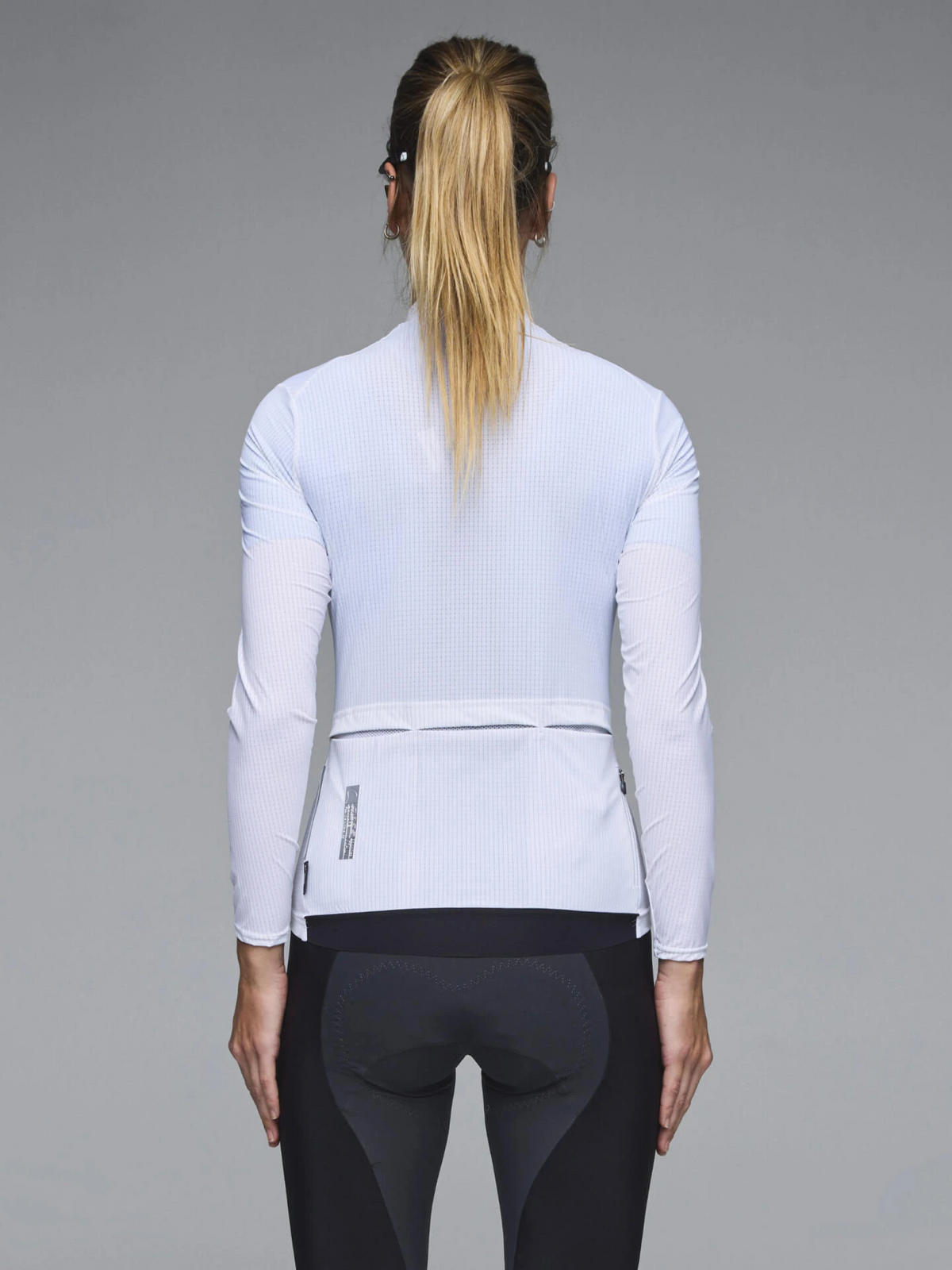 Q36.5 薄長袖車衣 Dottore Pro LS Jersey White 女款 白
