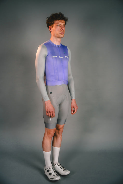 Biehler 車褲 Statement Bib Shorts Dove 男款 海豚灰