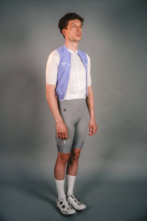 Biehler 車褲 Statement Bib Shorts Dove 男款 海豚灰