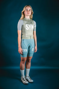 Biehler 車褲 Syndicate Pro Bib Shorts Blue Rain 女款 雨藍