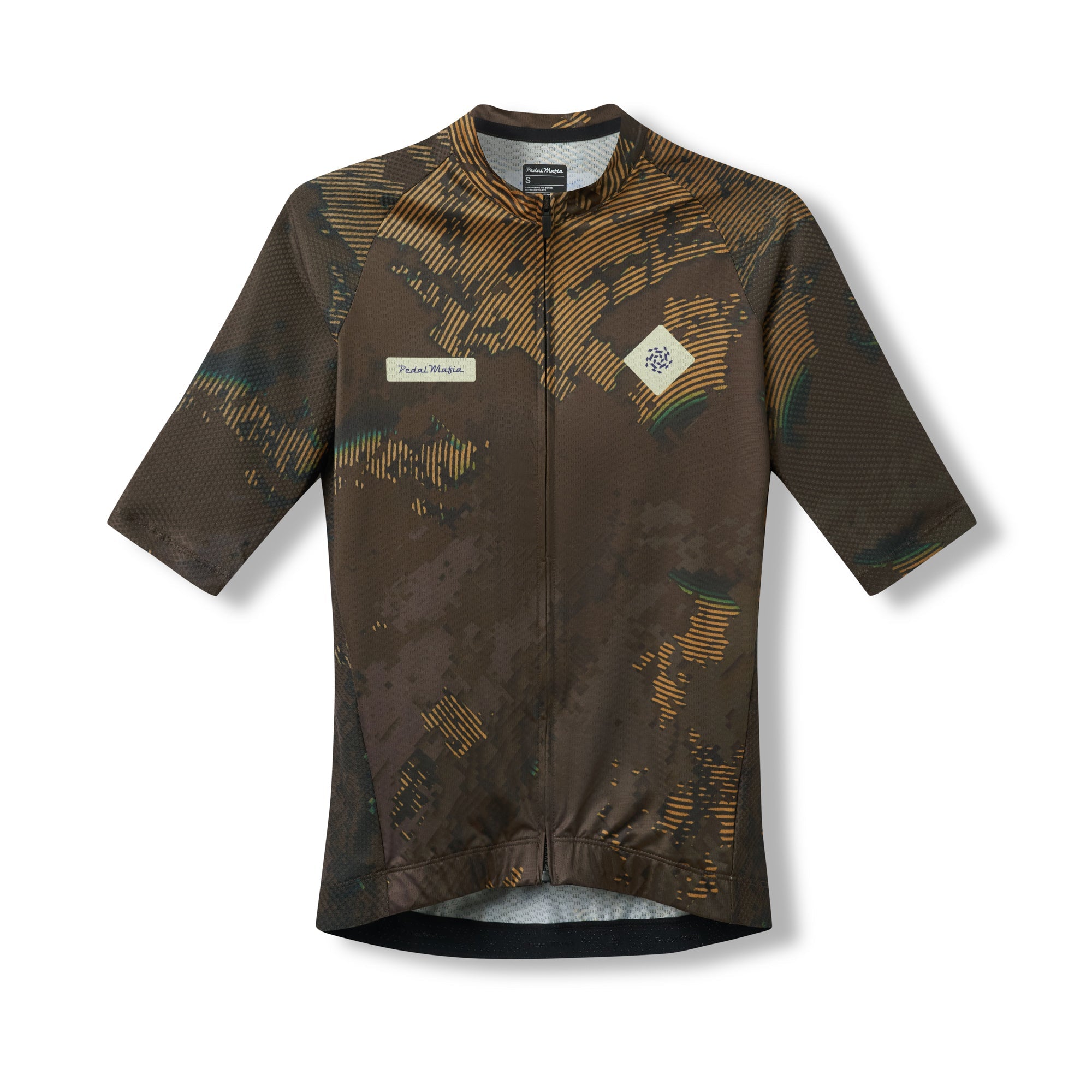 Pedal Mafia Summer Men's Cycling Short Sleeve Black Jerseys