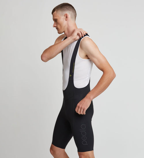 Pedla 車褲Pro SuperFIT Bib Short - Black 男 - 黑