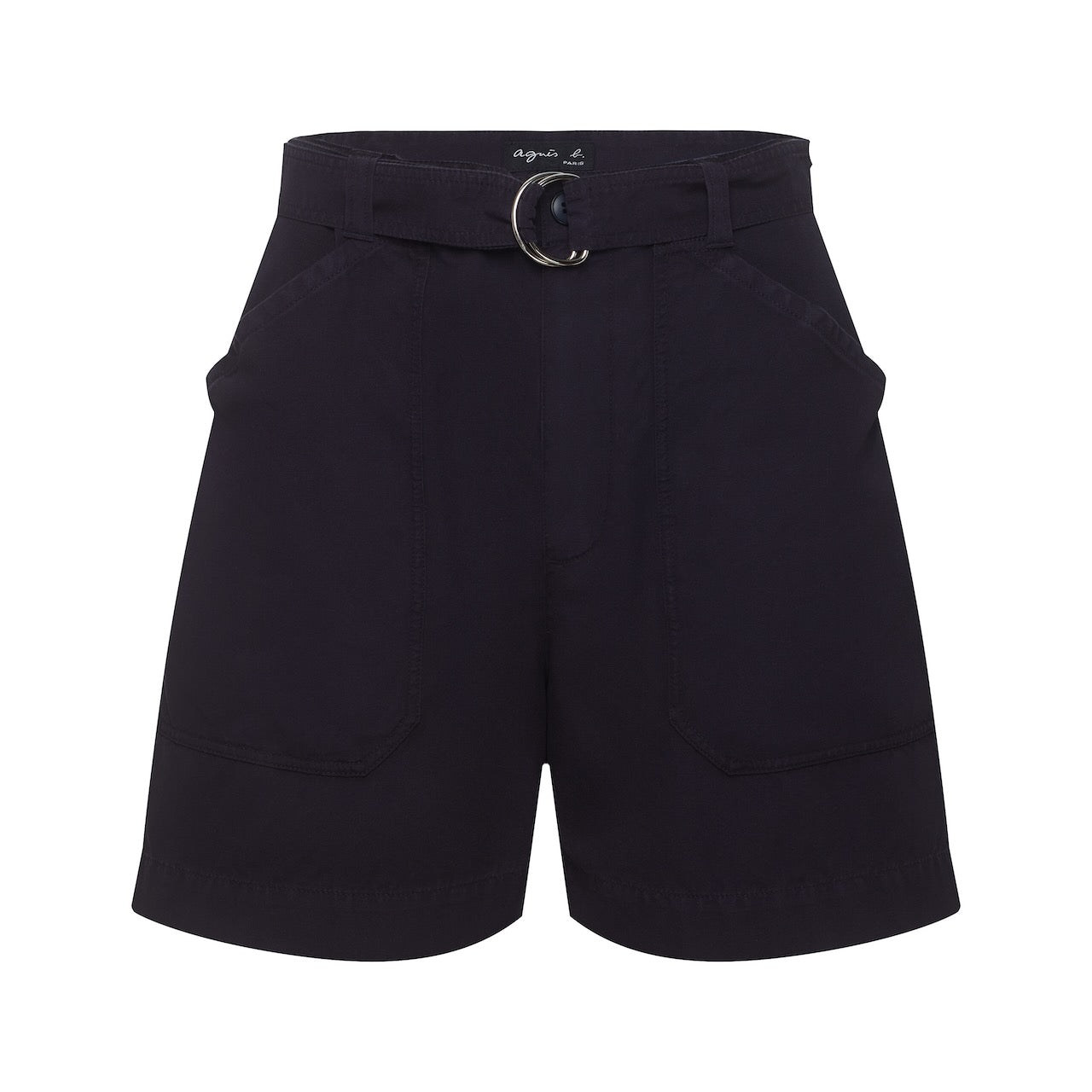 Café du Cycliste 百慕達短褲 Eden Shorts Navy 女款 藍 - agnès b. 聯名