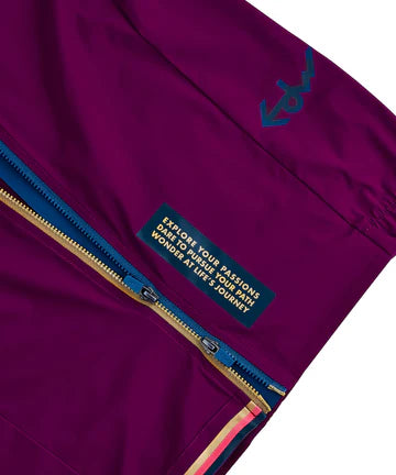 EDW 防潑水風衣EdW Edition Jacket Adriatic Blue 女款 深海藍