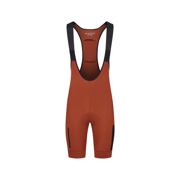 Café du Cycliste 口袋車褲 Eva Cargo Bib Shorts Sequoia 男款 磚紅