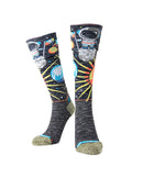 FLIPPOS壓力襪-Space Camp DAY小太空人 淺灰