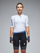 Q36.5 車衣 Gregarius Pro Collar Fade Jersey White 女款 白
