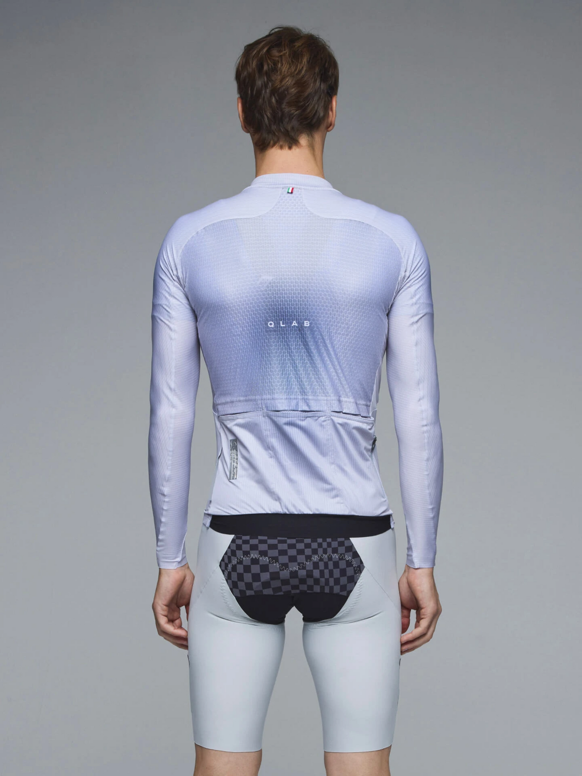 Q36.5 薄長袖車衣Gregarius Hybrid Light QLAB LS Jersey Ice Grey 男款 灰