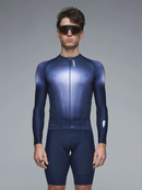 Q36.5 薄長袖車衣Gregarius Hybrid Light QLAB LS Jersey Nautica Blue 男款 藍