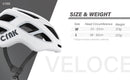 CRNK 車帽VELOCE Cycling Helmet White 白