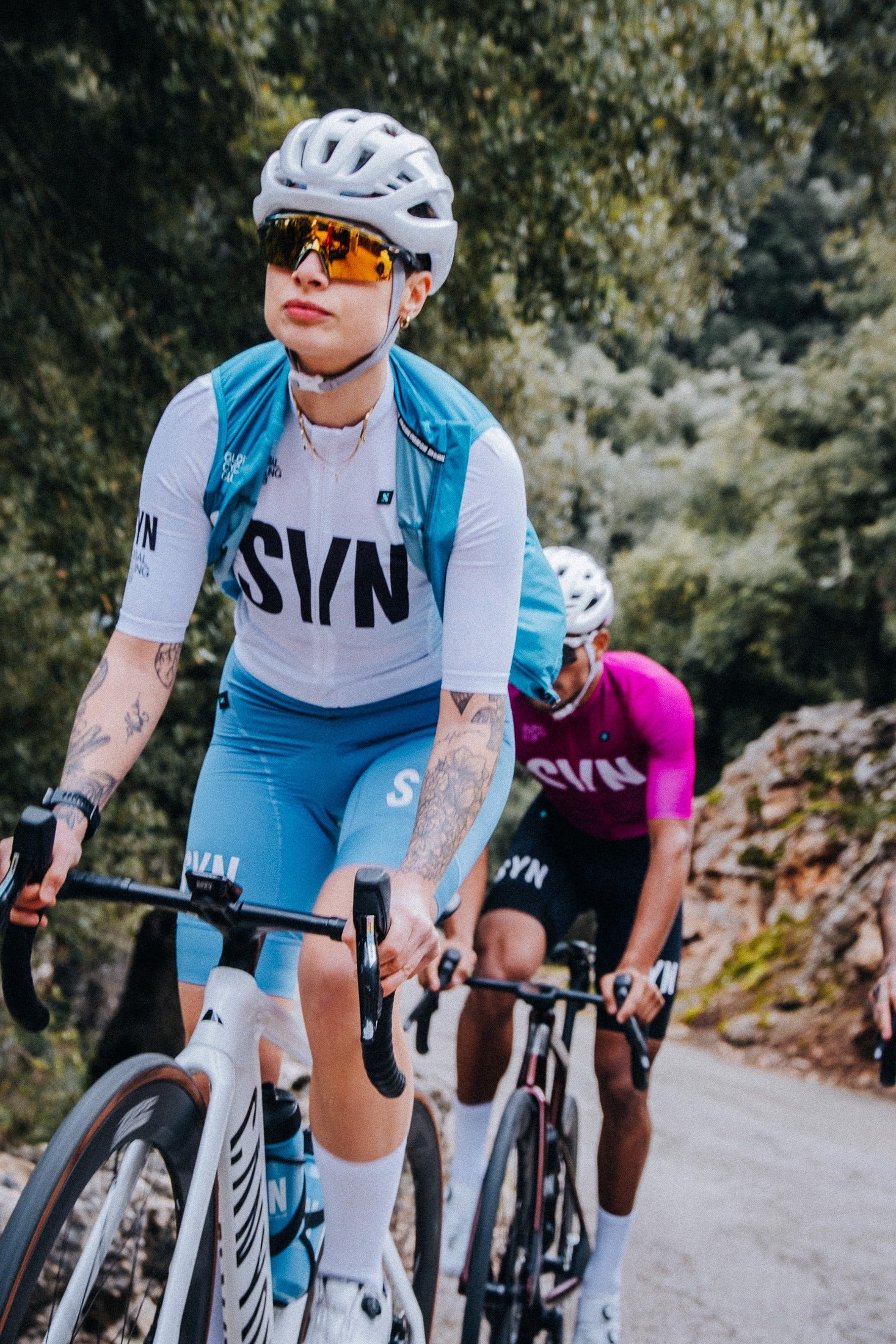 SYN 防潑背心 Training Stow Away Gilet 2.0 Baikal 女款 藍