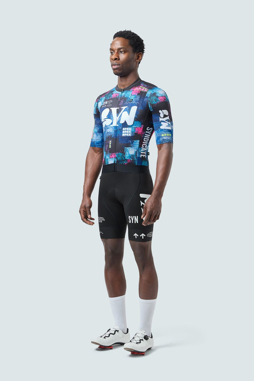 SYN 車褲 Pro Team Bib Shorts Black 男款 黑