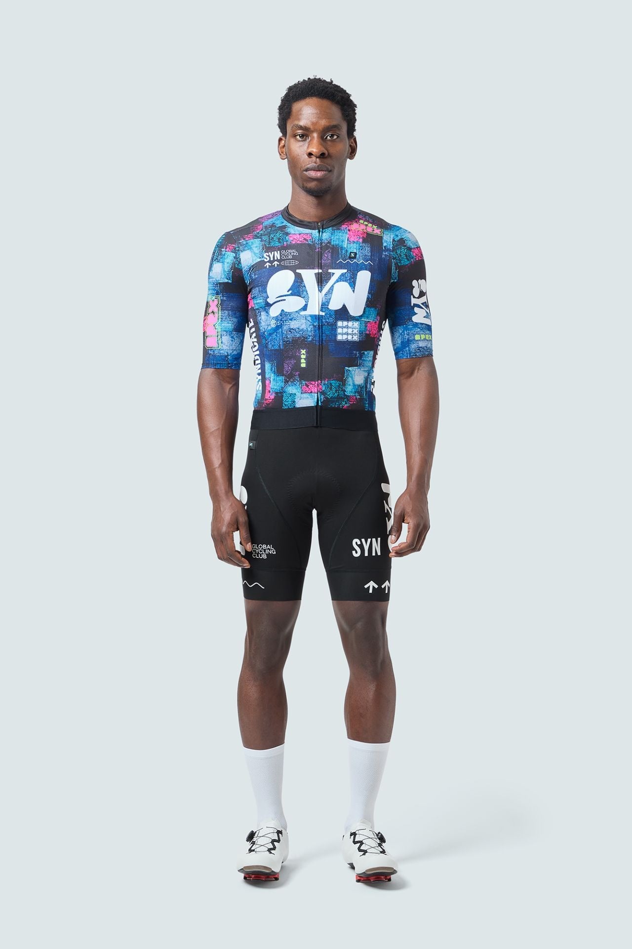 SYN 車褲 Pro Team Bib Shorts Black 男款 黑