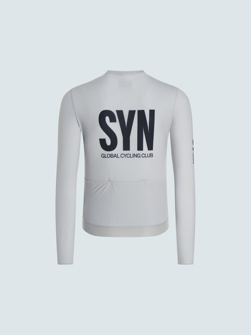 SYN 薄長袖車衣 Pro LS Jersey 2.0 Lunar 男款 灰