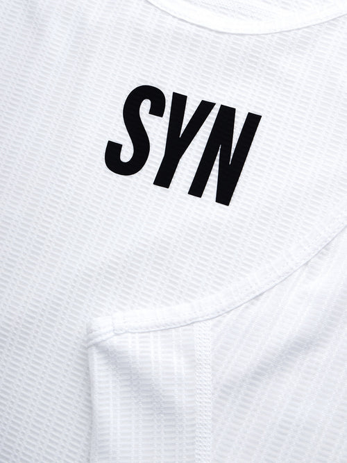 SYN 無袖底衫 Pro Mesh Baselayer White 男款 白
