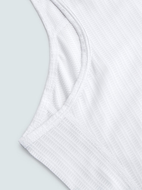 SYN 無袖底衫 Pro Mesh Baselayer White 女款 白