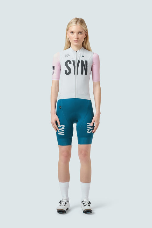 SYN 車褲 Pro Bib Shorts 2.0 Dark Teal 女款 深綠藍