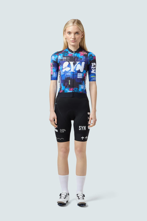 SYN 車衣 Pro Team APEX Jersey Arcade 女款 電競藍
