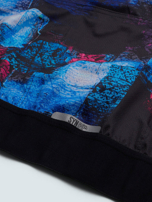 SYN 薄長袖車衣 Pro Team Apex LS Jersey Arcade 女款 電競藍