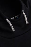 SYN 連帽長T Unisez Heavy Cotton Hoodie Black 男女共版 黑