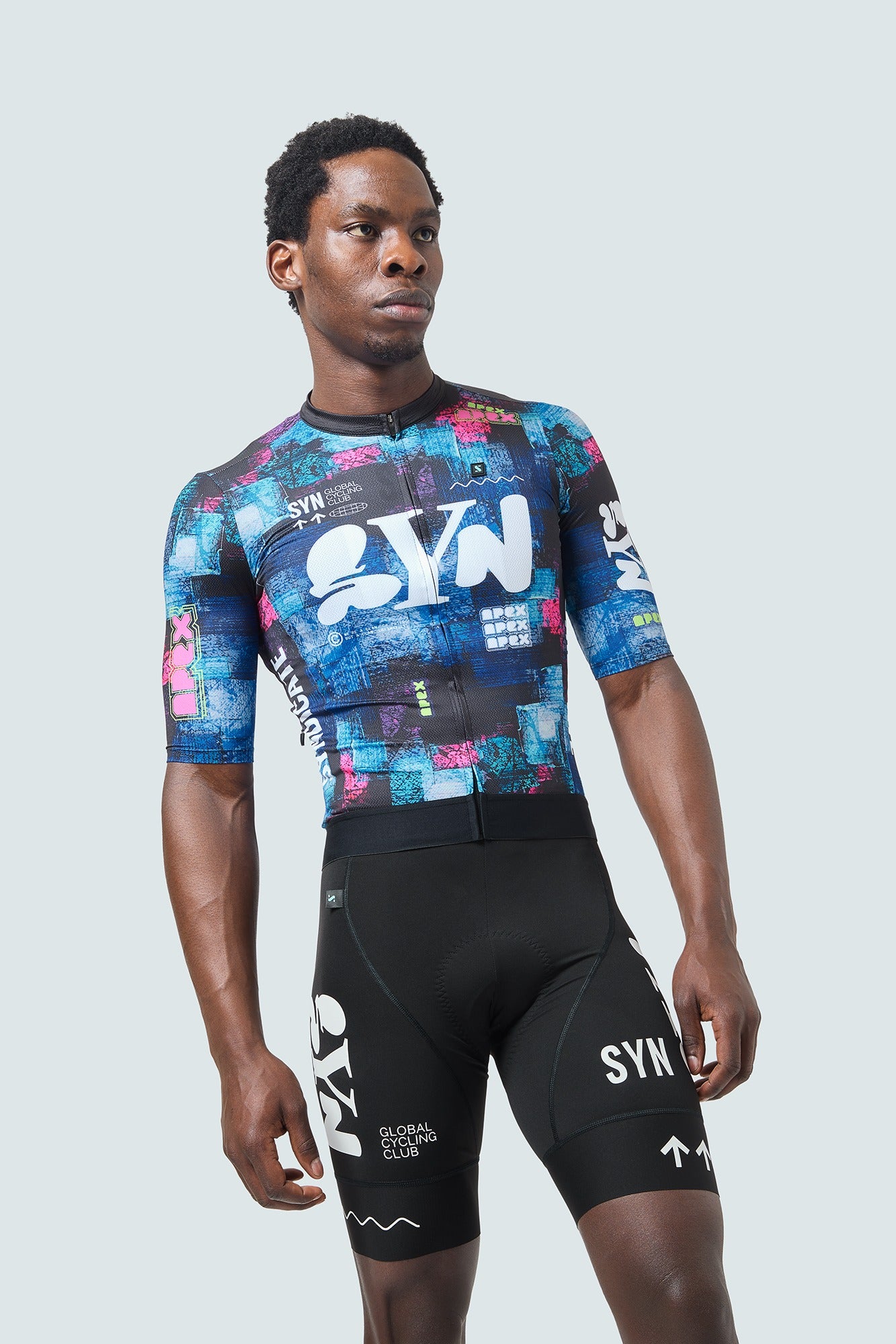 SYN 車衣 Pro Team APEX Jersey Arcade 男款 電競藍