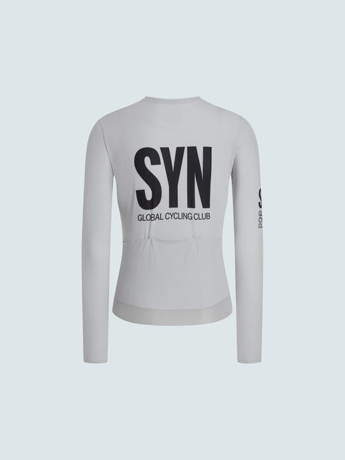 SYN 薄長袖車衣 Pro LS Jersey 2.0 Lunar 女款 灰