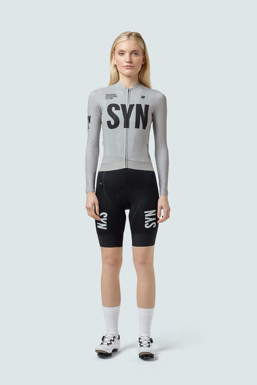 SYN 薄長袖車衣 Pro LS Jersey 2.0 Lunar 女款 灰