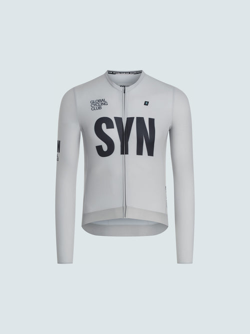 SYN 薄長袖車衣 Pro LS Jersey 2.0 Lunar 男款 灰