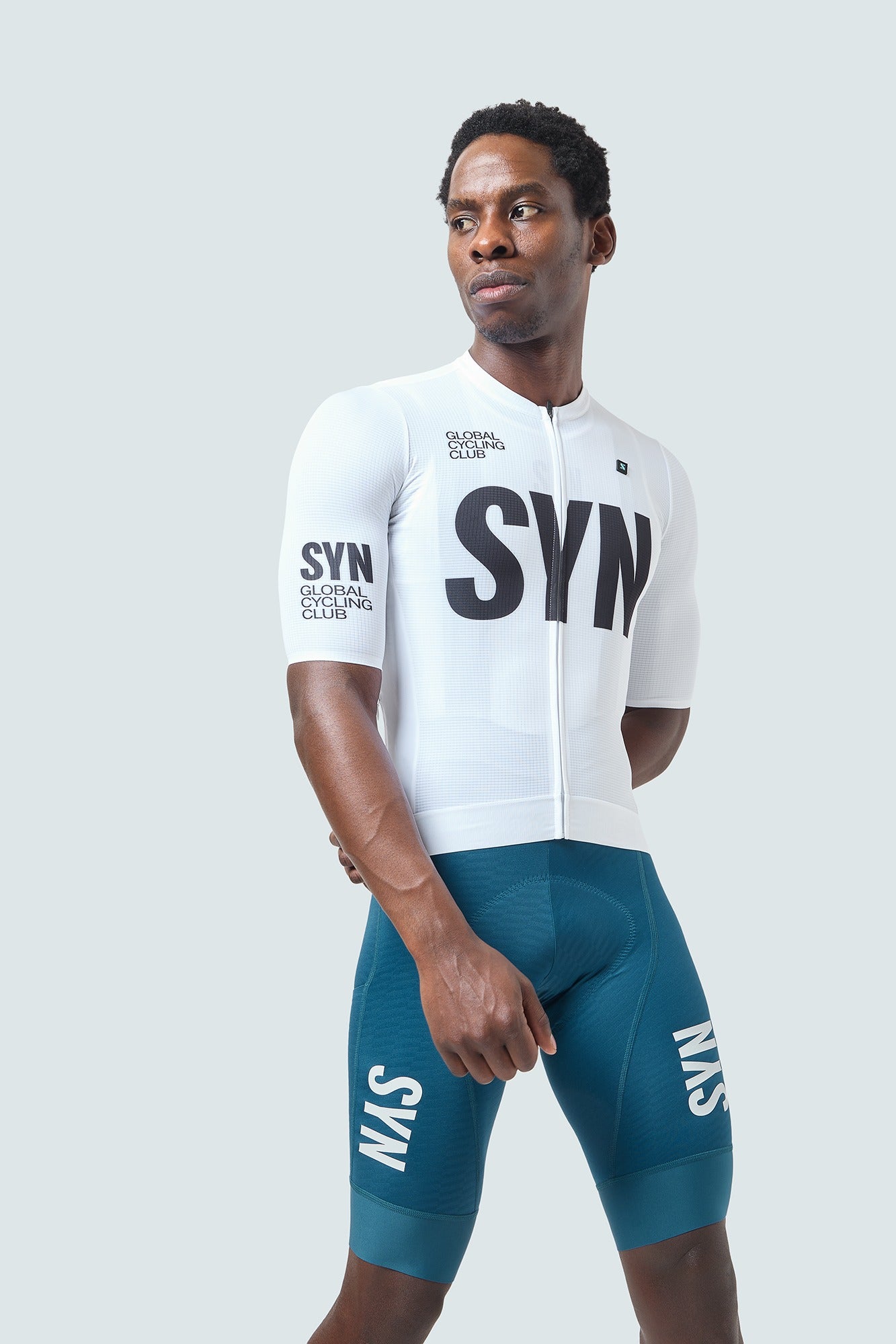 SYN 車衣 Pro Jersey 2.0 White 男款 白