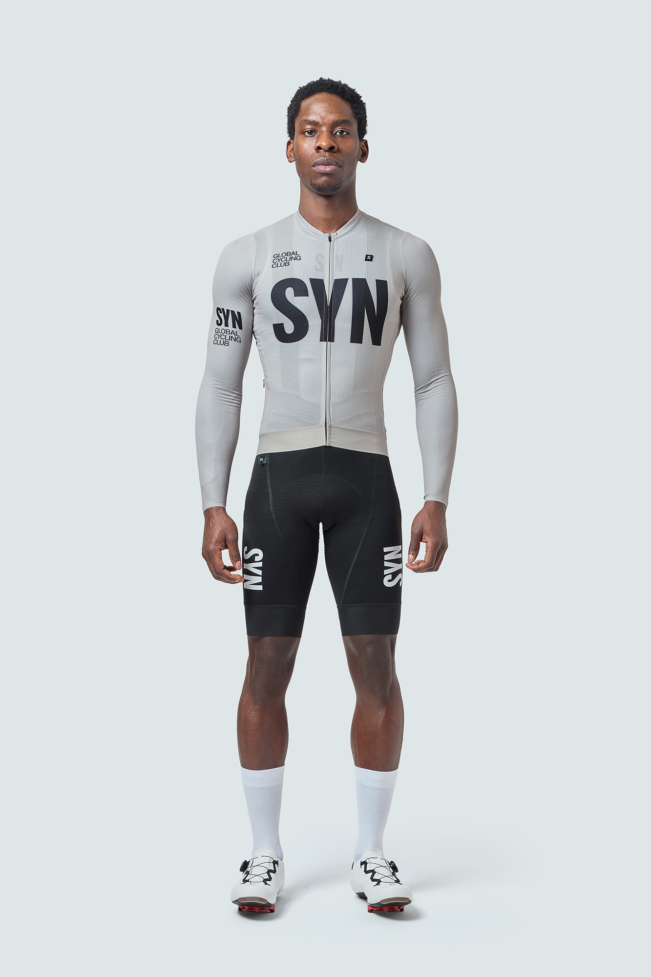 SYN 薄長袖車衣 Pro LS Jersey 2.0 Lunar 男款 灰