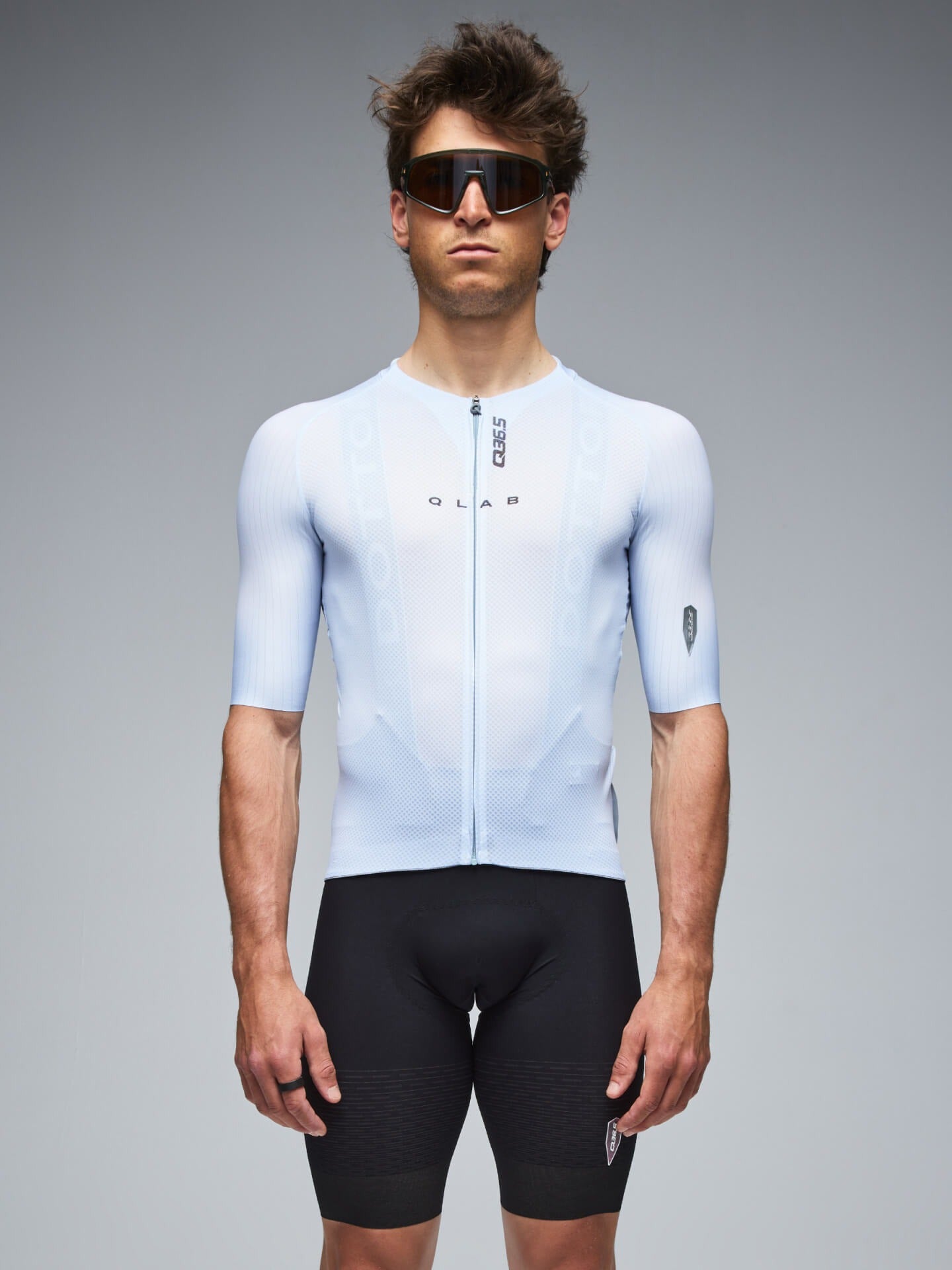 Q36.5 車衣 Gregarius Clima QLAB Jersey LightBlue 男款 淺藍