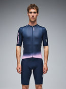 Q36.5 車衣 Gregarius Pro Collar Fade Jersey NauticaBlue 男款 藍