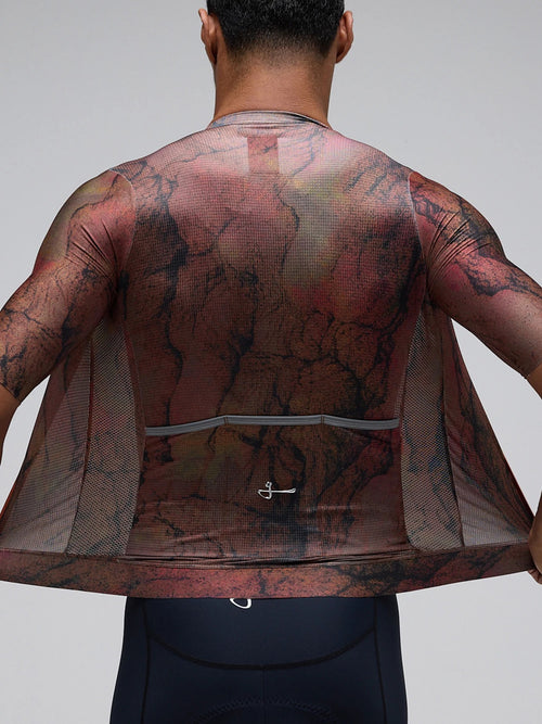 Givelo 車衣 G90 Light SS Unisex Jersey Rust 男女共版 蟒紅
