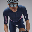 Q36.5 車衣 Gregarius Pro Collar Fade Jersey NauticaBlue 男款 藍