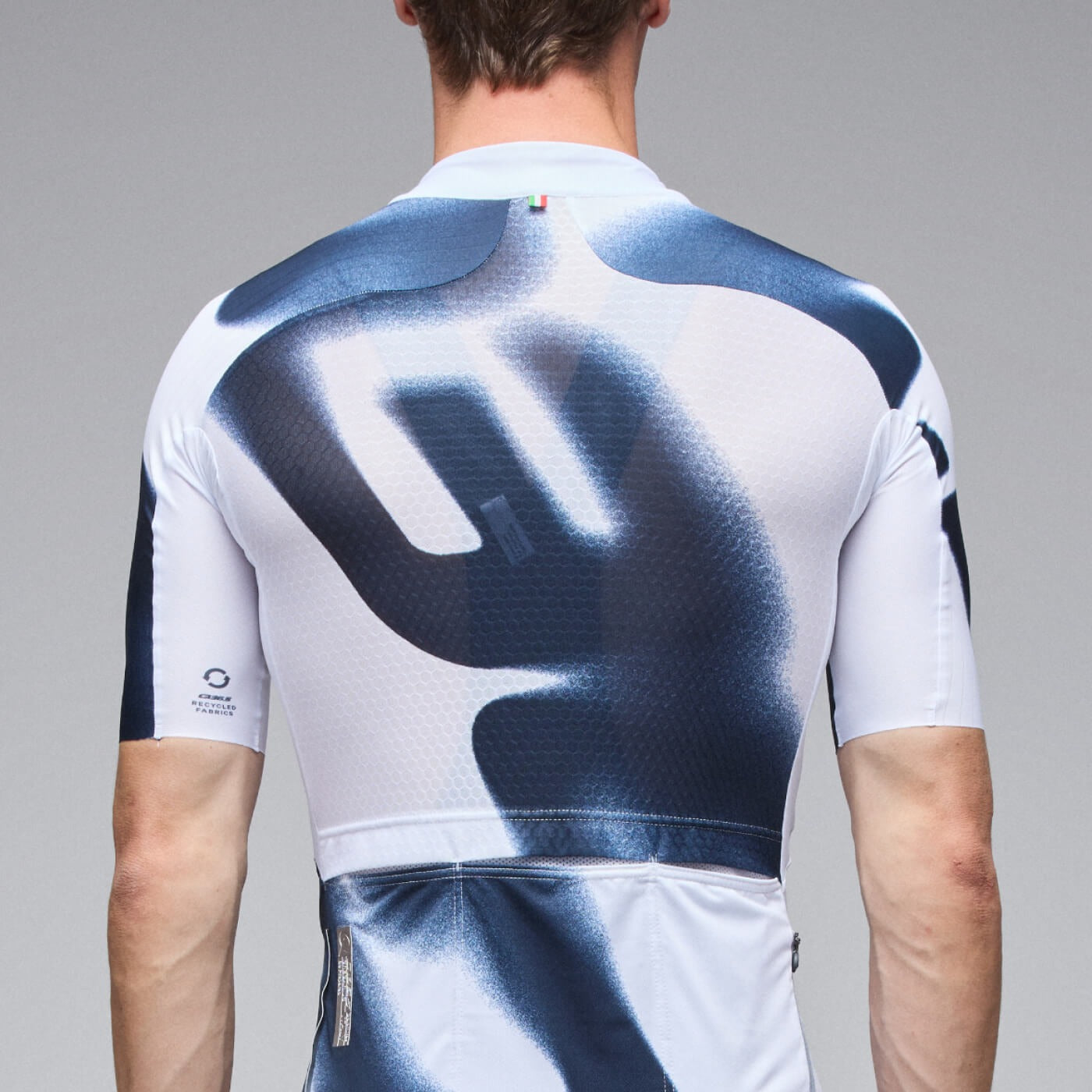 Q36.5 車衣 Gregarius Pro Big Logo Jersey White 男款 白