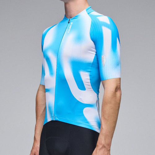 Q36.5 車衣 Gregarius Pro Big Logo Jersey MalibluBlue 男款 藍