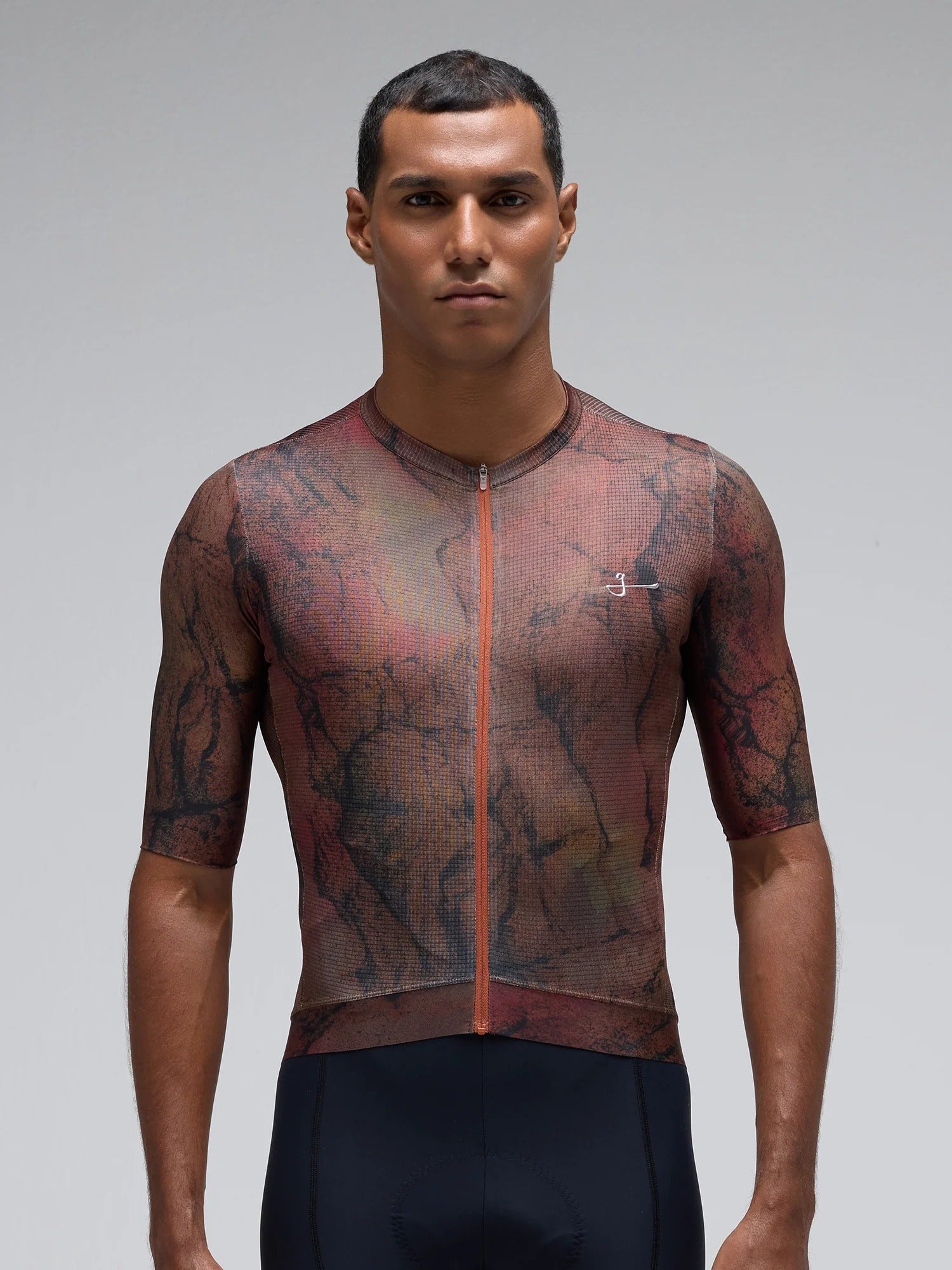 Givelo 車衣 G90 Light SS Unisex Jersey Rust 男女共版 蟒紅