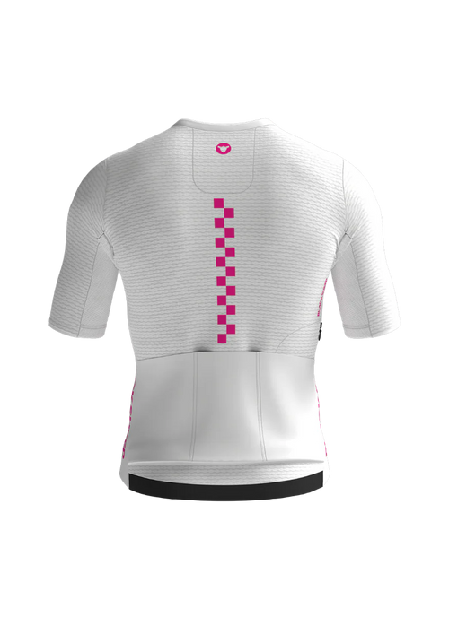 Black Sheep 黑羊 車衣 AeroWeave SS Jersey Classics Pink 男款 粉字白底