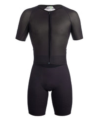 Q36.5 三鐵衣TRI Skinsuit Short Sleeve 短袖 男女同款 黑