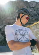 Q36.5 車衣Vitruvian Short Sleeve Jersey Grey 男款 淺灰