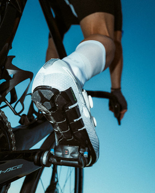 Q36.5 編織卡鞋Clima Road Shoes｜Ice Grey 冰川白灰